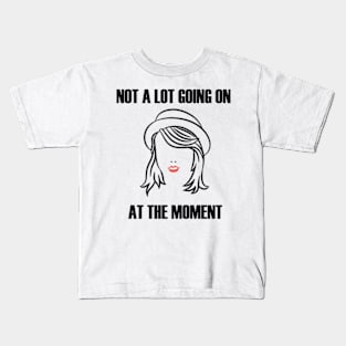 taylor swift line art Kids T-Shirt